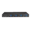 Lindy 4-portový HDMI 4K60, USB 3.0 a audio KVM switch
