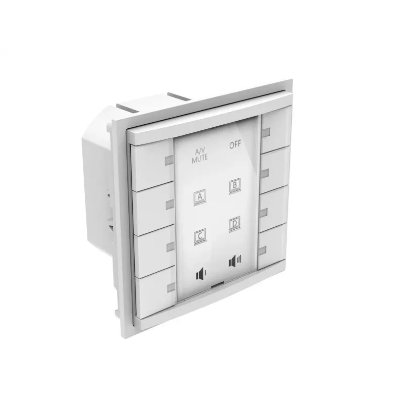 Vivolink VLCP8B tlačidlový panel biely