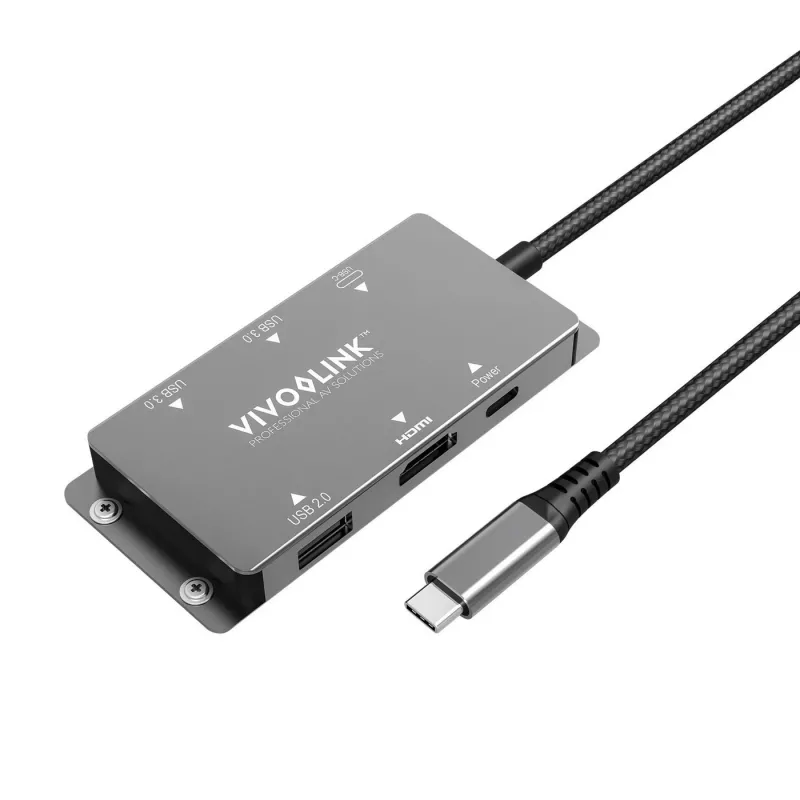USB grafický adaptér Vivolink VLUSBCHUB 3840 x 2160 pixelov USB Type-C