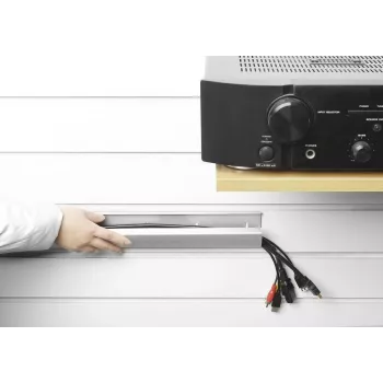Rovný káblový kanál VivoLink VLWL110B čierna 660 mm šírka 60 mm hĺbka 20 mm výška