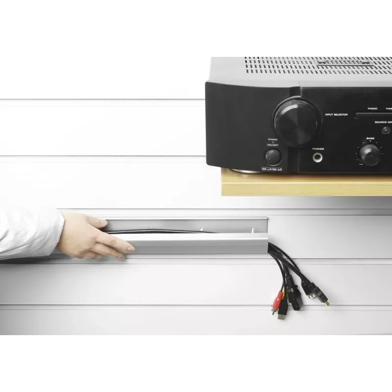 Rovný káblový kanál VivoLink VLWL110B čierna 660 mm šírka 60 mm hĺbka 20 mm výška