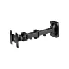 Lindy LCD a LED multi-joint cantilever TV nástenný držiak, do 10 kg, čierny