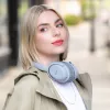 Lindy LH500XW headset káblový a bezdrôtový cez hlavu hovory/hudba Micro-USB Bluetooth sivý
