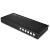 AV vysielač Lindy 5 portový seamless presentation switch HDBaseT extender 3840 x 2160 pixelov