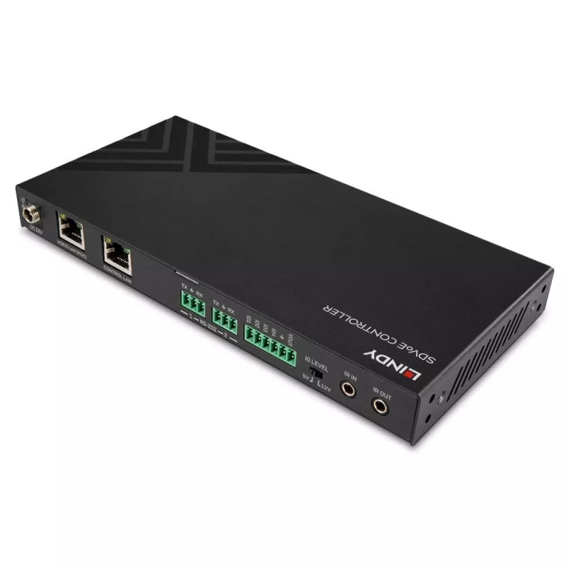 AV opakovač Lindy SDVoE kontrolér 3840 x 2160 pixelov Cat6 kábel mikro-USB