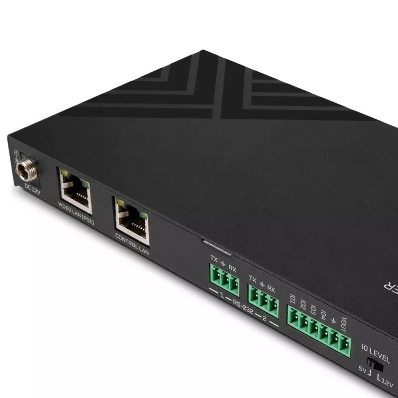AV opakovač Lindy SDVoE kontrolér 3840 x 2160 pixelov Cat6 kábel mikro-USB