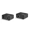 AV vysielač a prijímač Lindy 150m Cat.6 TosLink a koaxiálny digitálny audio extender