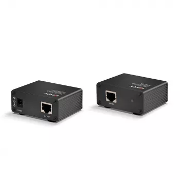AV vysielač a prijímač Lindy 150m Cat.6 TosLink a koaxiálny digitálny audio extender