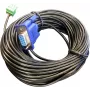 Vivolink VLCPARS232/15M sériový kábel čierny RS-232 Phoenix