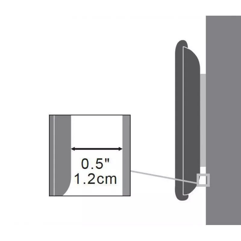 Vivolink VLMW1337 nástenná konzola na TV 94 cm (37 inch) čierna