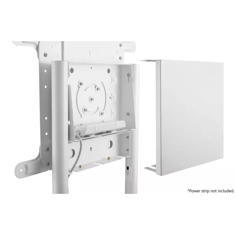Vivolink VLFS3770 mobilný stojan na TV, otočný, VESA 200x200 - 600x400 mm, biely