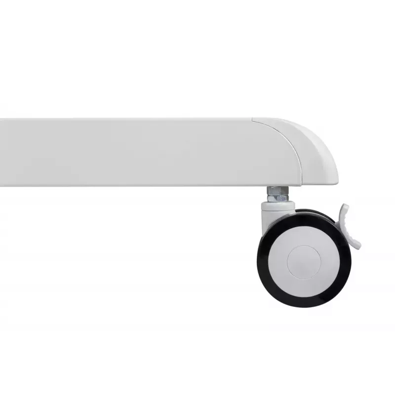 Vivolink VLFS3770 mobilný stojan na TV, otočný, VESA 200x200 - 600x400 mm, biely