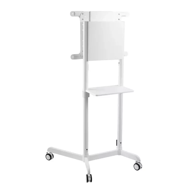 Vivolink VLFS3770 mobilný stojan na TV, otočný, VESA 200x200 - 600x400 mm, biely