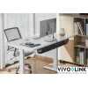 Manažment káblov Vivolink VLUDCM914 oceľ čierna 914 mm