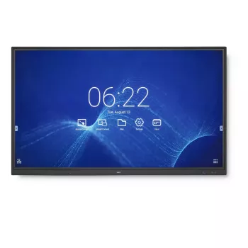 NEC CB751Q interaktívny plochý displej 190,5 cm (75 palcov) LED 350 cd/m² 4K Ultra HD čierny dotyková obrazovka 12/7