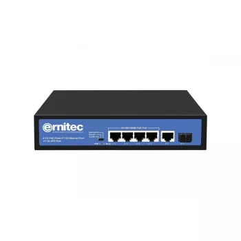 Sieťový switch Ernitec ELECTRA-U04-1GB-60W 4 porty 1 GB 60 W
