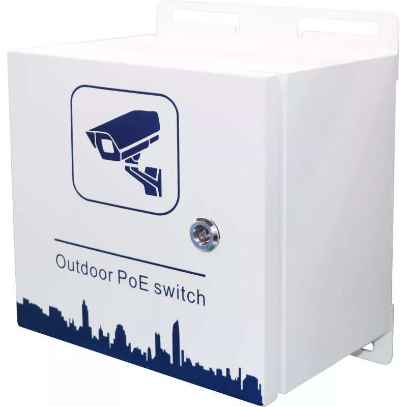 Ernitec ELECTRA-M10-OUTDOOR-200 vonkajší priemyselný sieťový switch, L2 spravovateľný