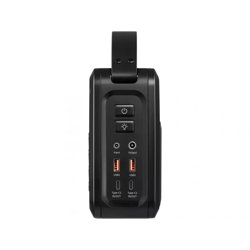 Prenosná DC powerstation SANDBERG Sandberg DC Power Station 72000 — LMFP 72 000 mAh, DC & USB-C vstup, čierna