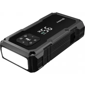 Prenosný štartér a pumpa na pneumatiky SANDBERG Sandberg Car Jumpstarter TirePump 10000 — 800 A štartovací prúd, 2 A výstup, 5 V USB