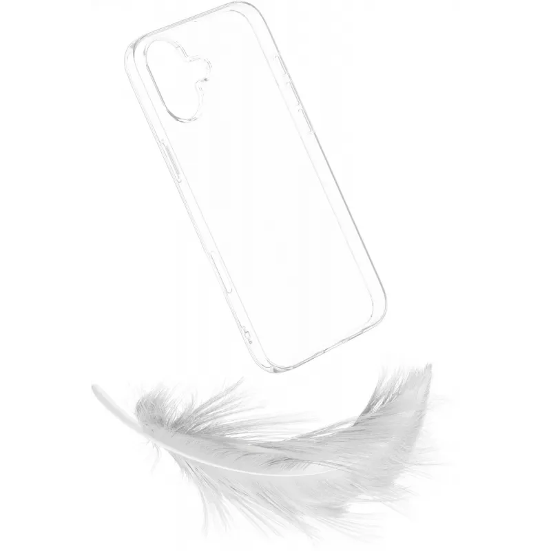eSTUFF INFINITE VIENNA priehľadné puzdro pre iPhone 16 (ES67100050-BULK)