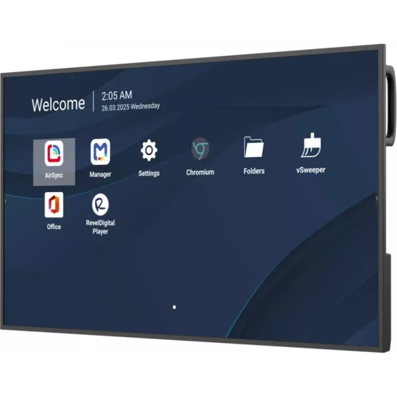 ViewSonic ViewBoard CDE4331-1C displej pre digitálne značenie 109,2 cm (43 palcov), 4K Ultra HD 3840 x 2160, LCD, 500 cd/m², Android 14, Wi-Fi, 24/7, USB-C 65W, čierny
