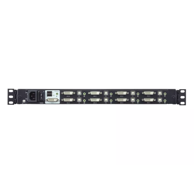 ATEN CL6708MW rack konzola 43,9 cm (17,3 palca) 1920 x 1080 pixelov kov, plast čierna 1U