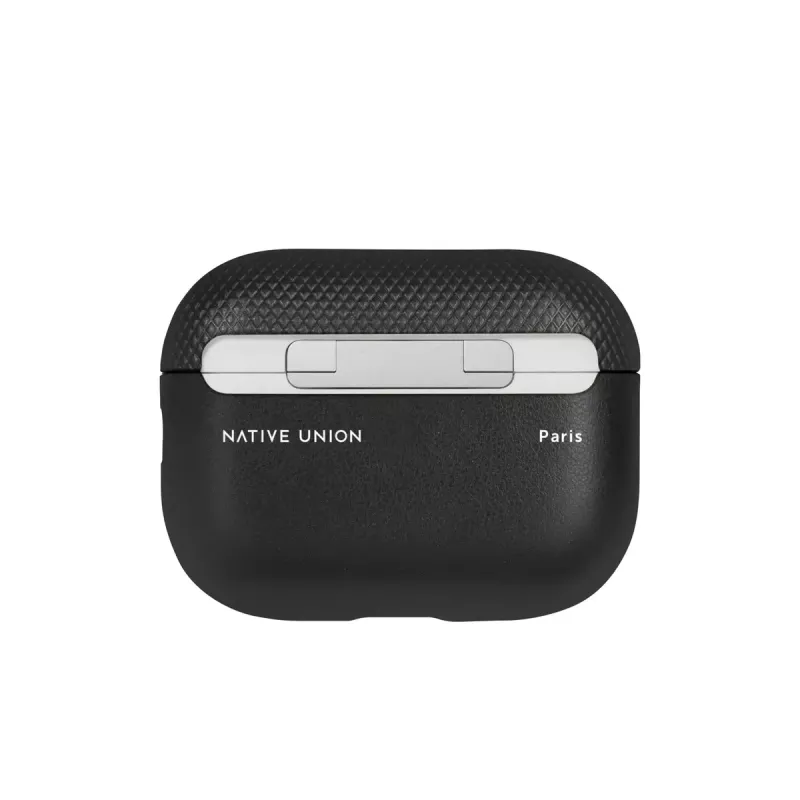 Native Union Re(Classic) ochranné puzdro pre AirPods Pro Gen 2, celulóza, polyester, polyuretán, 12 g, čierne