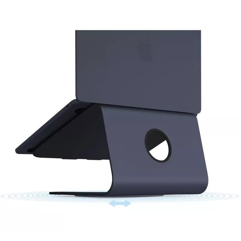 Stojan na notebook Rain Design MSTAND360 360° otočný čierny hliník