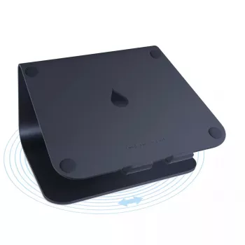 Stojan na notebook Rain Design MSTAND360 360° otočný čierny hliník