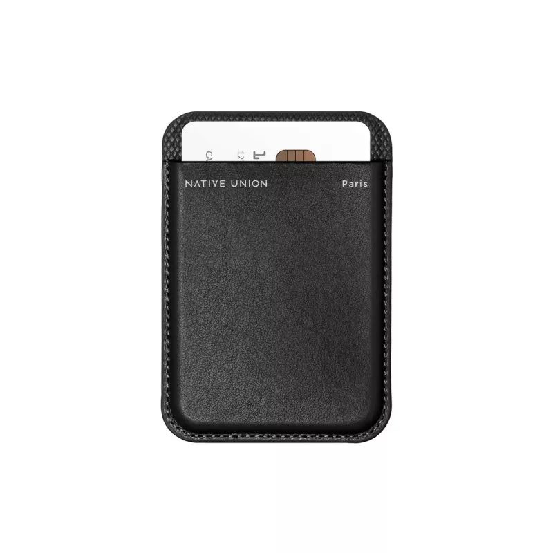Peňaženkové puzdro native union (Re)Classic čierna pre Apple iPhone 15/15 Pro/15 Plus/15 Pro Max, iPhone 14/14 Pro/14 Plus/14 Pro Max a iPhone 13 série