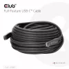 CLUB3D 15M Full-Feature USB-C® kábel / 49,21ft 8K60Hz 10Gbps 60W