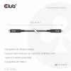 CLUB3D 15M Full-Feature USB-C® kábel / 49,21ft 8K60Hz 10Gbps 60W