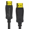DisplayPort kábel MediaRange MRCS248 2 m, DisplayPort na DisplayPort, čierny