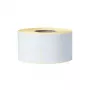 Brother Premium – pololesklá – vrchná vrstva lakovaná – biela – 102 x 74 mm 11600 etikiet (4 rolky)