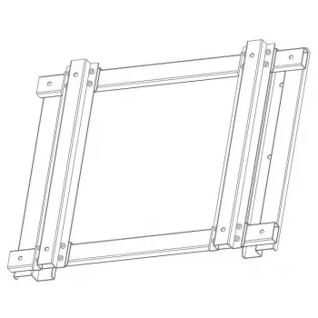 32 palcov Full HD verejný displej monitor ERNITEC – prevádzka 24/7, antivandal, 1920x1080