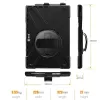 Puzdro eSTUFF AUSTIN Defender Case pre Microsoft Surface Pro 7+/7/6/5/4 čierna