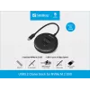 Sandberg USB3.2 Cloner Dock pre NVMe M.2 SSD, čierna, 20 Gbit/s