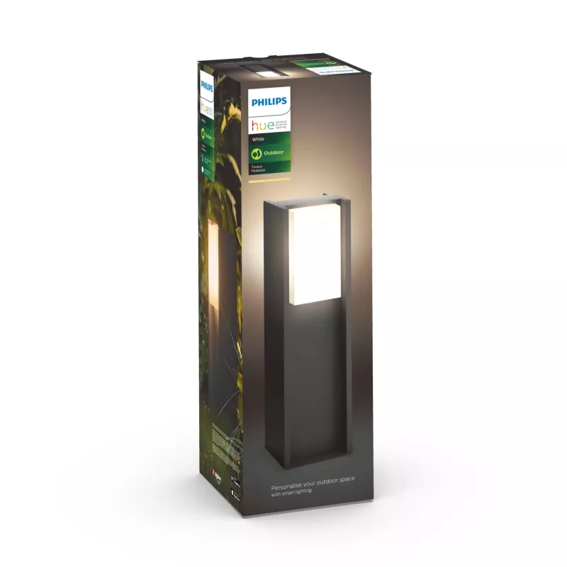 Vonkajšia nástenná lampa Philips Hue White Turaco