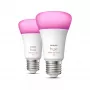 Philips Hue White and colour ambience A60 – E27 inteligentná žiarovka – 1100 (balenie 2 ks)