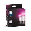 Philips Hue White and colour ambience A60 – E27 inteligentná žiarovka – 1100 (balenie 2 ks)