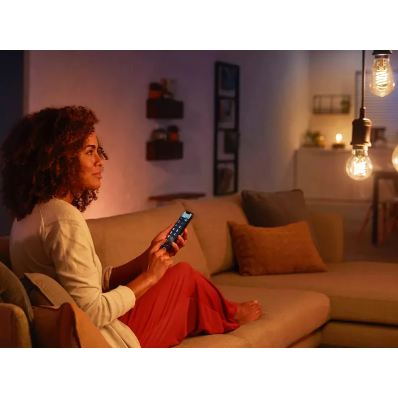Philips Hue A60 – E27 smart lampa, smart lampa, Bluetooth/Zigbee, biela, LED, E27, A60