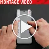 Displex Smart Glass (9H) pre Apple iPhone 13/13 Pro/14/16e/17e, montážna nálepka, nerozbitné
