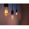 Smart žiarovka Philips ST64 Edison E27 Bluetooth/Zigbee, 7 W, transparentná, 60×135 mm