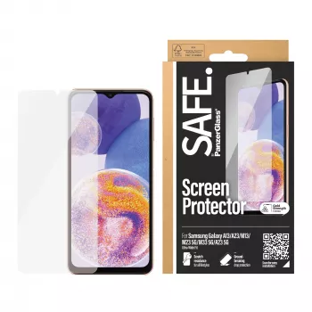 PanzerGlass SAFE. by ® ochrana displeja Samsung Galaxy A13 | A23 | M13 | M23 5G | M33 5G | A23 5G | Ultra-Wide Fit