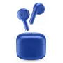 Music Sound SWAG Wireless Earphones – bezdrôtové Bluetooth slúchadlá, kapsulový tvar, tyrkysové