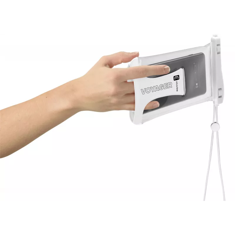 Puzdro taška Cellularline Voyager Universal 80 x 165 mm biela