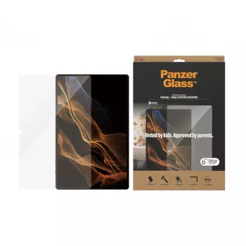 PanzerGlass® ochranná fólia displeja Samsung Galaxy Tab S8 Ultra | S9 Ultra | Ultra-Wide Fit
