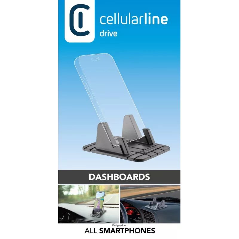 Cellularline Dash Pad Pro – univerzálny držiak do interiéru pre smartfóny