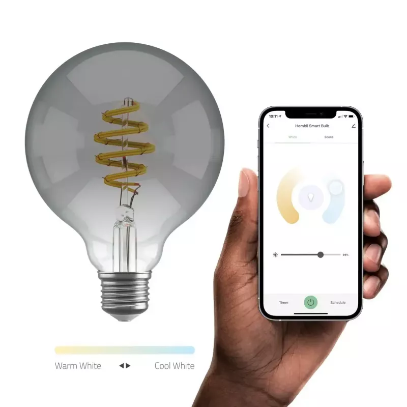 Hombli HBEB-0311 smart osvetlenie inteligentná žiarovka Wi-Fi 5.5 W