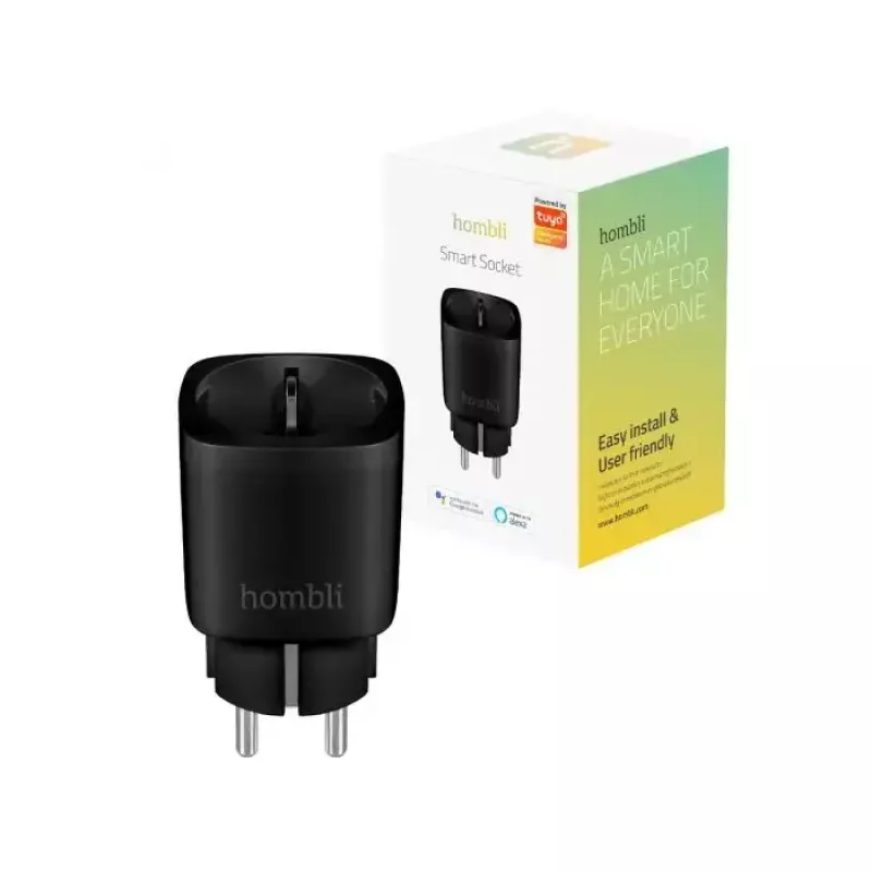 Hombli HBSS-0100 inteligentná zásuvka, EU, čierna